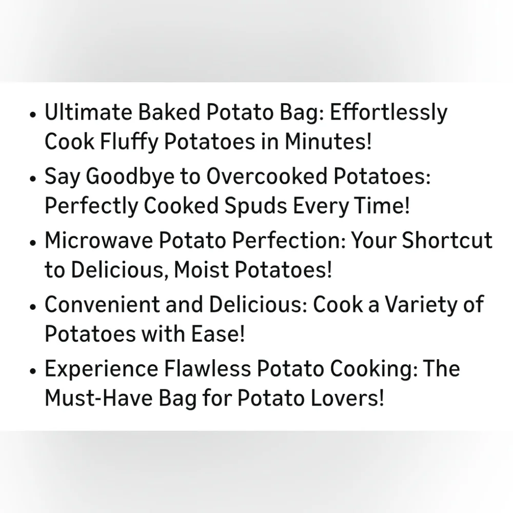 N/A microwave potato